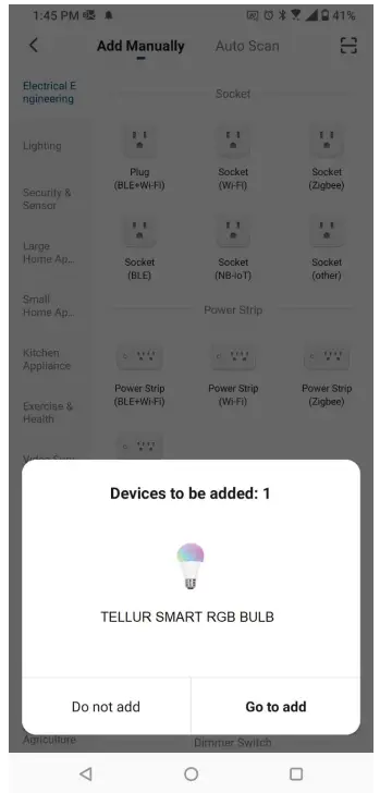 TELLUR TLl331341 WiFi Smart RGB Bulb E27 - fig 3