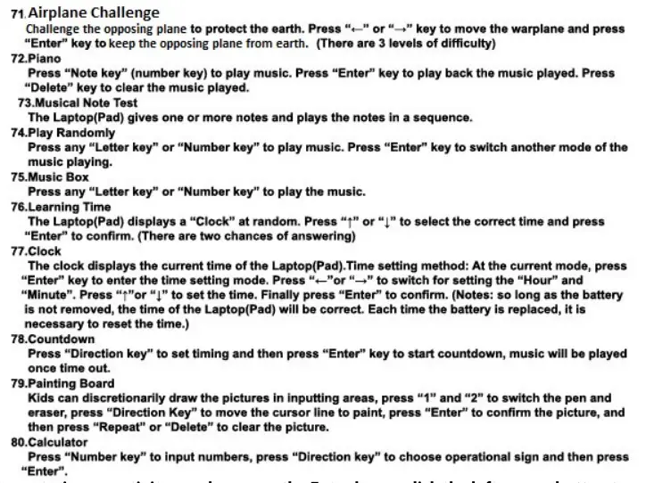 Tech Kidz Exploration Laptop - ACTIVITIES 5