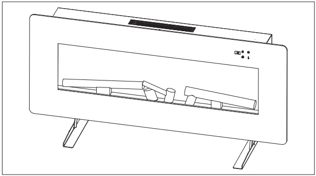 COSTWAY-FP10069US-Wall-Mounted-Electric-Fireplace-FIG1