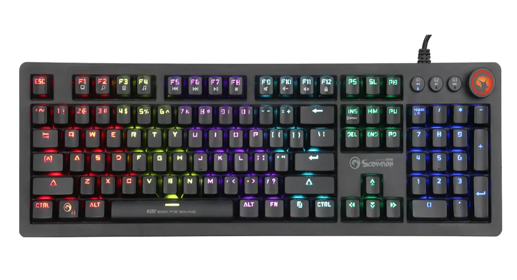Marvo Kg917 Mechanical Gaming Keyboard User Guide