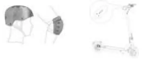 PHAEWO FW H85B Foldable Electric Scooter - Driving