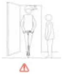 PHAEWO FW H85B Foldable Electric Scooter - door frame