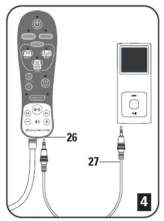 Rowenta MM8050F0 Shiatsu Massage Seat Cover fig 5