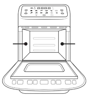 Inserting the rotating skewer
