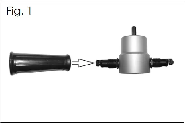 Clarke DHC 2 Double Headed Metal Nibbler - BEFORE USE 1