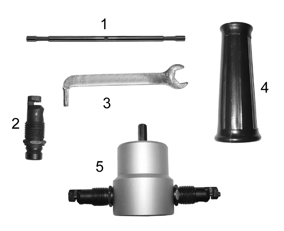 Clarke DHC 2 Double Headed Metal Nibbler - PARTS IDENTIFICATION