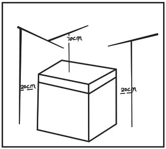 Midea JHCF198M Mini 198L Chest Freezer - Placement 4