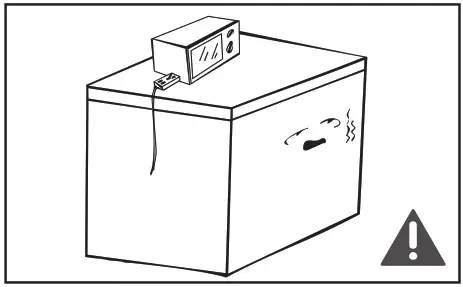 Midea JHCF198M Mini 198L Chest Freezer - electricity related warnings 4
