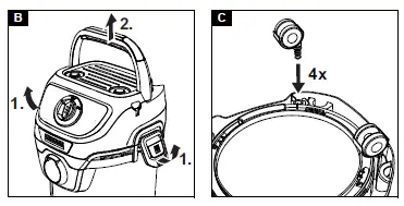KARCHER KWD 3 P S Wet and Dry Vacuum Cleaner fig 2