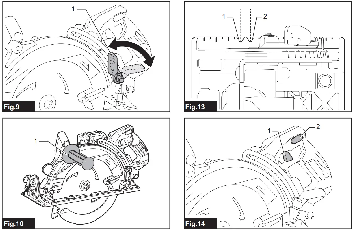 makita RS002G Cordless Rear Handle Saw - fig3