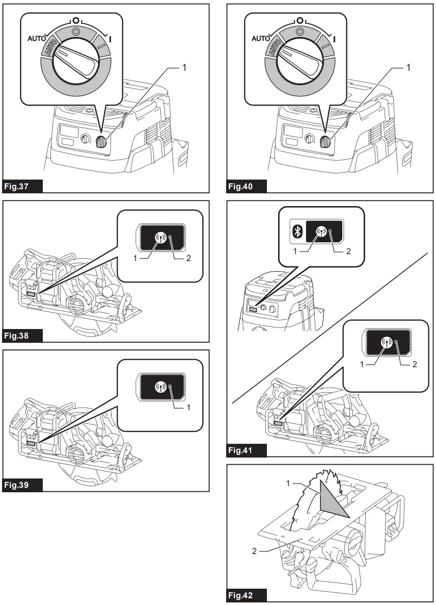 makita RS002G Cordless Rear Handle Saw - fig8