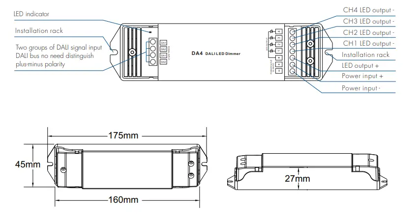 SKYDANCE-Channel-Constant-Voltage-Dali-LED-Dimmer-1