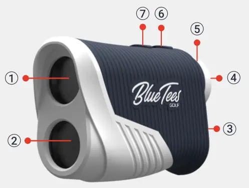 BlueTees Rangefinder Series 2 PRO2