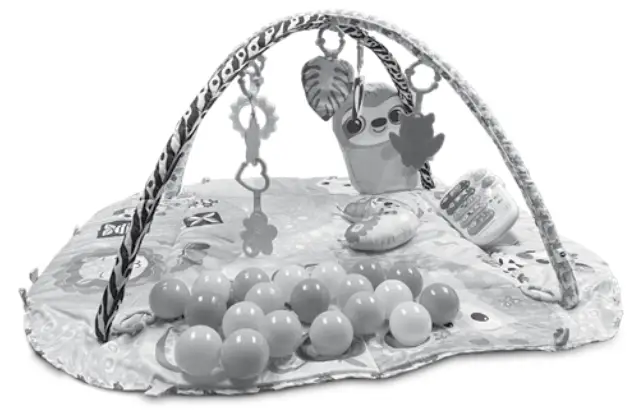 vtech 550003 7-In-1 Grow with Baby Sensory Gym -