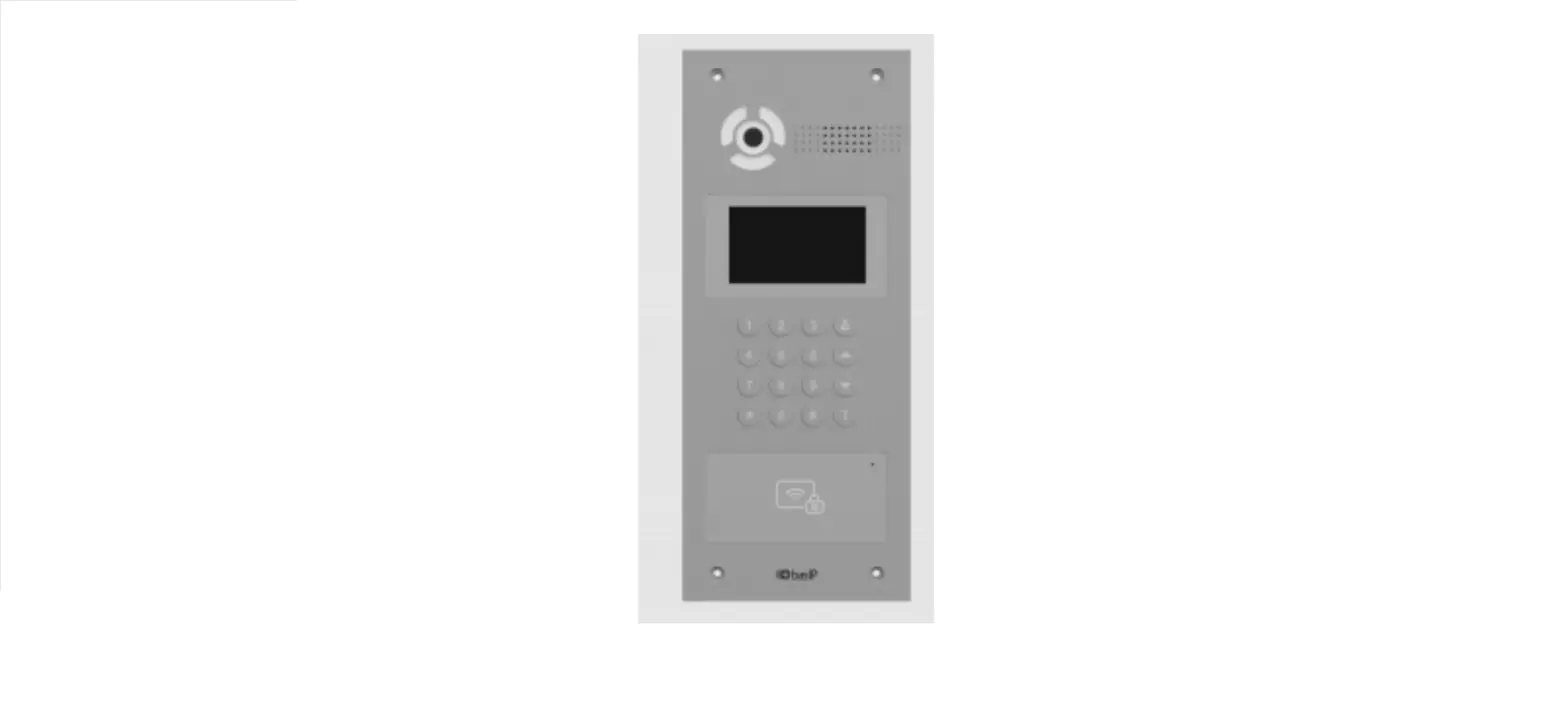 Bas Ip Aa-07bd Entrance Panel User Manual
