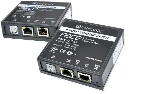 Altronix 10Base-T1L Pace 1KL Single Pair Ethernet Media Adaptor-prod