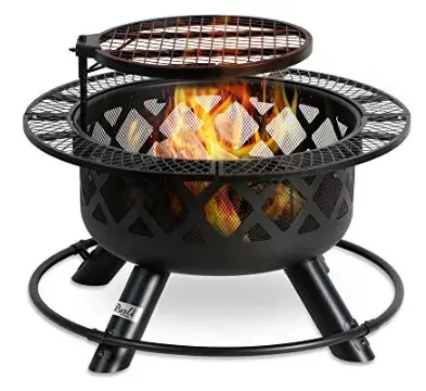 KARL-HOME-782981815827-Round-Steel-Wood-Fire-product