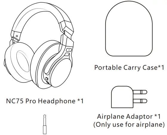 Srhythm NiceComfort 75 Pro - What's in the Box