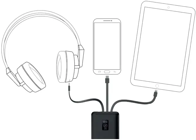 MIXX Integrated 10 PD Power Bank A7