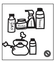 HADEN Fridge Freezer - clening