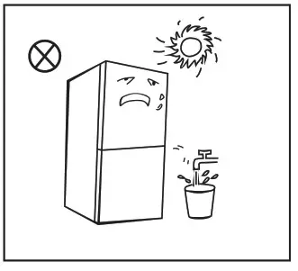 HADEN Fridge Freezer - placement 1