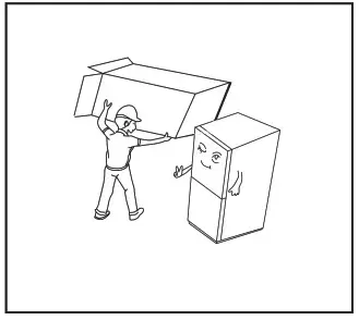 HADEN Fridge Freezer - placement
