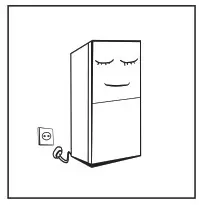 HADEN Fridge Freezer - sterting