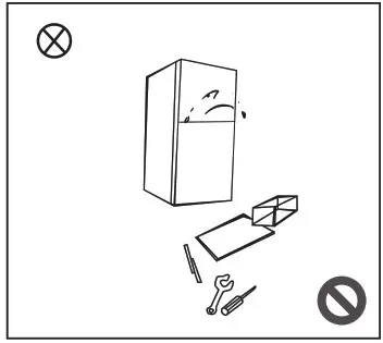 HADEN Fridge Freezer - using