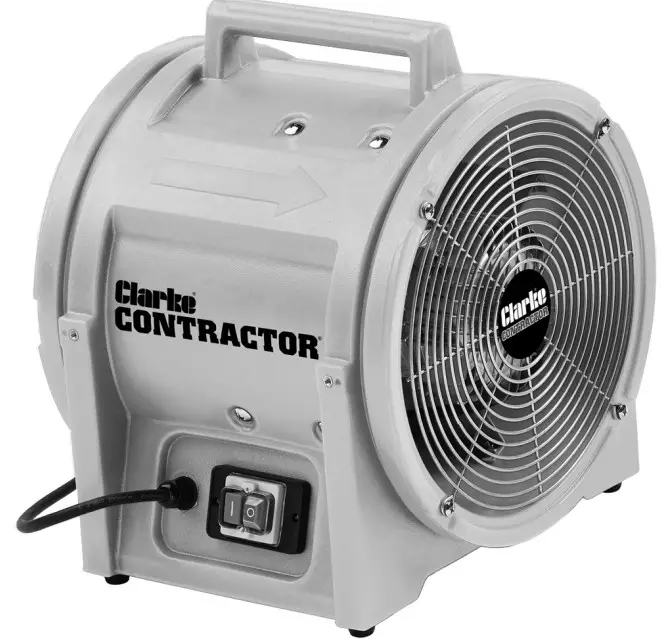 Clarke CON350 110V 12 Inch Ventilator or Air Mover