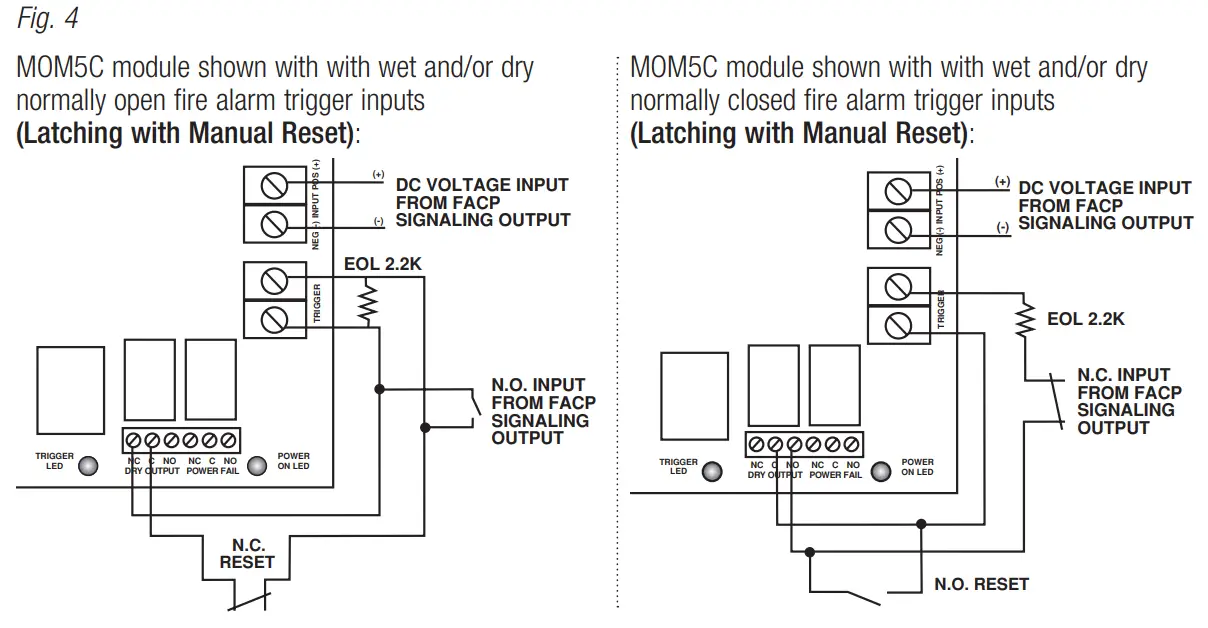 Altronix MOM5C Outlet Access Power Distribution Module - fig4