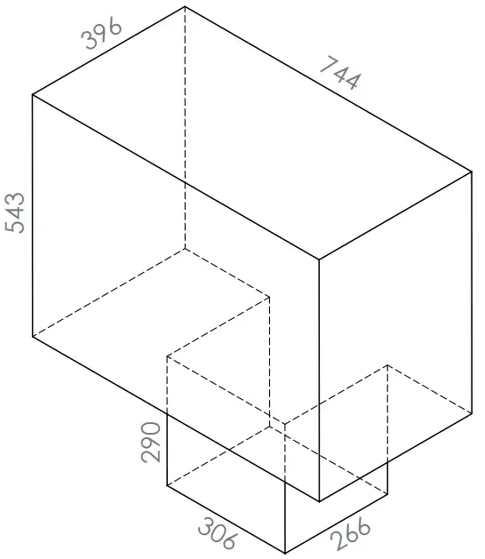 Installation dimensions