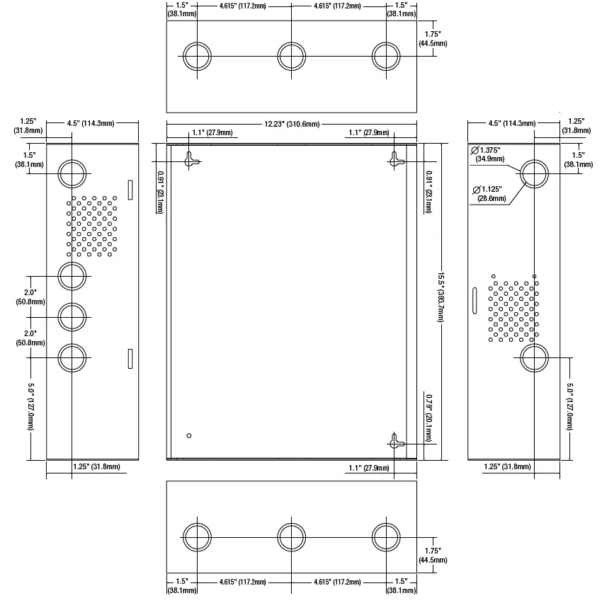 Altronix eFlowNA8 Series eFlow4NA8 Access Power Controllers 11