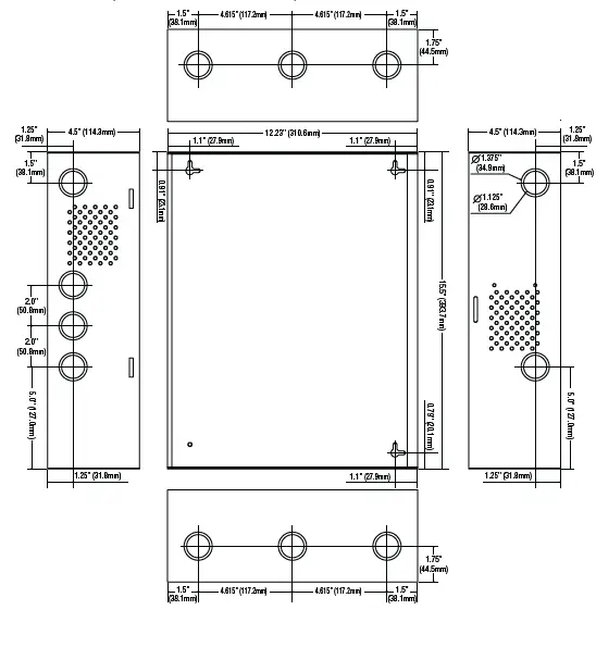 Altronix eFlow6N Series Power Supply-Chargers fig (9)