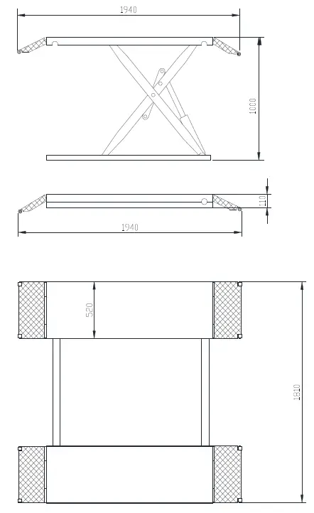 KATOOL-KT-X85-Electric-Mid-Rise-Scissor-Lift-fig-1