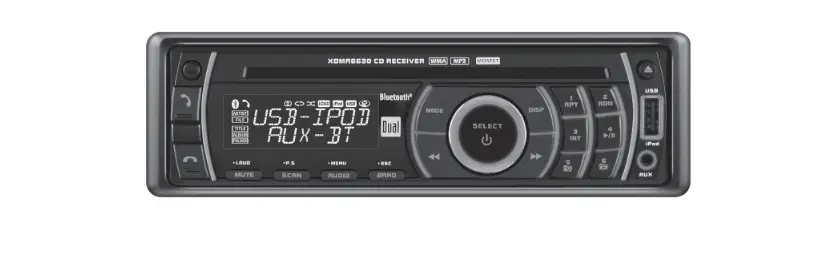 Dual Electronics Xdma6630 User Manual