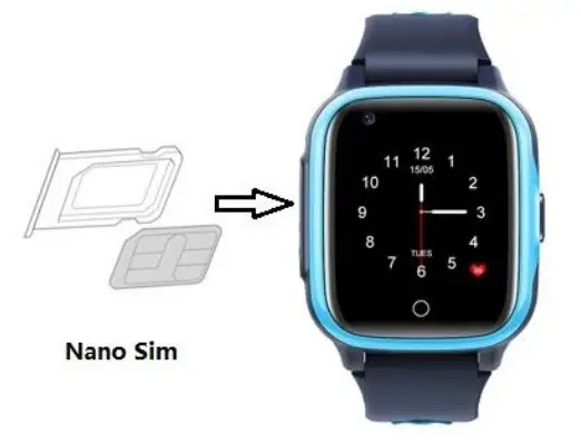 Kids 4G Smart Watch - Figure 1