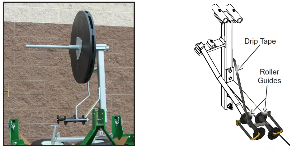 Rain-Flo 2370 Flat Bed Plastic Mulch Layer - 5