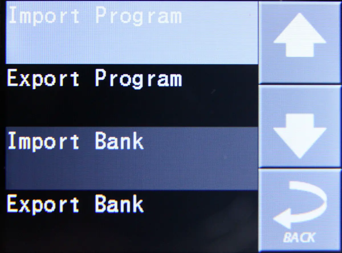 CRUMAR mojo Desktop Ultimate Tonewheel - FILE OPERATIONS