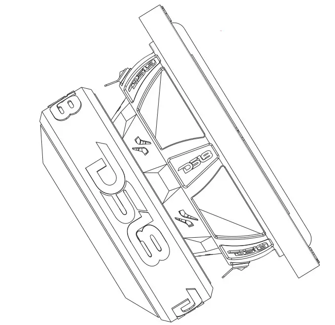 DS18 ZR8.2D 8 Inch Subwoofer