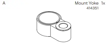 INNOVATIVE MNPA10-6200M PoS Payment Terminal Adapters - Mount Yoke 1x