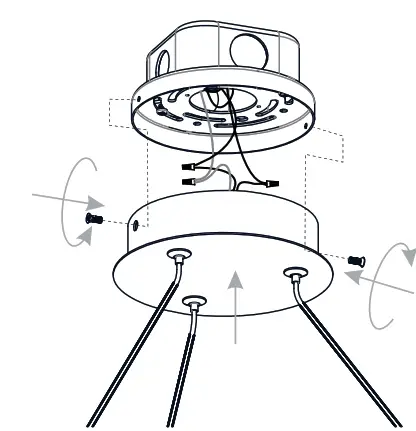 QUOIZEL PCSMA2827WA Soma 23 Watt Integrated LED Whitewashed Walnut Pendant Light - CONTENTS4