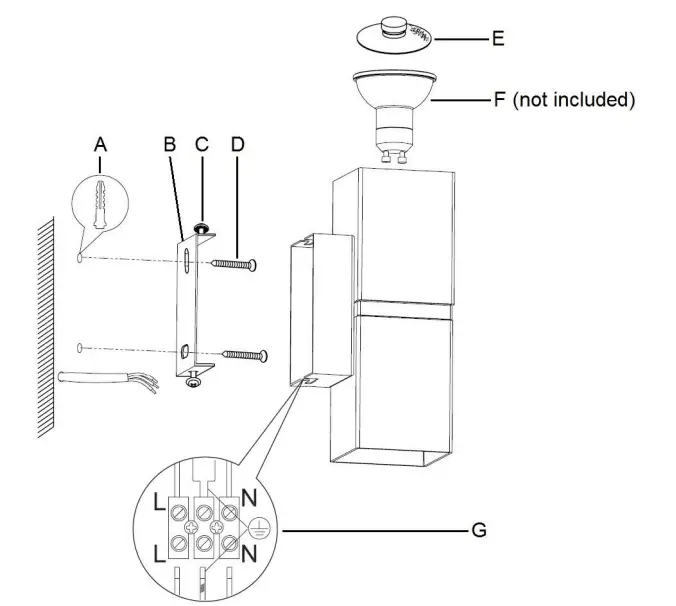 Lucci-decor-309037-Baristo-Up-Down-Square-Wall-Bracket-FIG-1