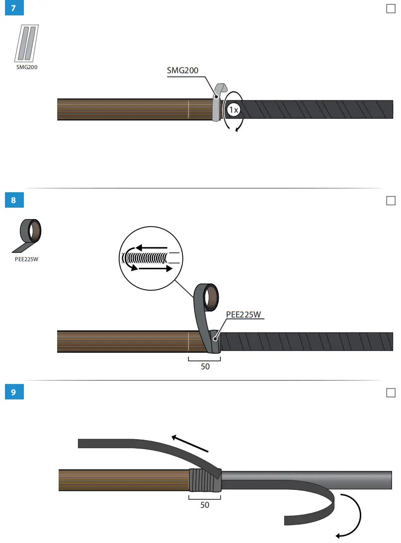 ENSTO COT1.2405 Cold Shrink Outdoor Term-fig3