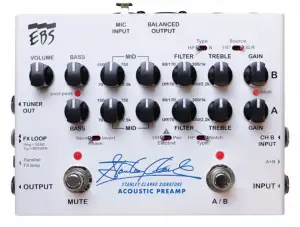 EBS Stanley Clarke Signature Acoustic PREAMP User Manual