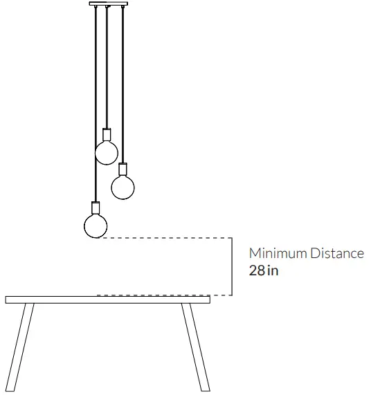 tala Brass Triple Pendant with Sphere IV-FIG3