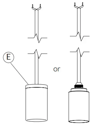 tala Brass Triple Pendant with Voronoi II Suspension Lamp-fig4