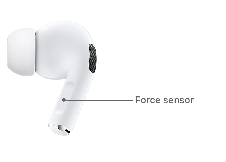 AirPods force sensor