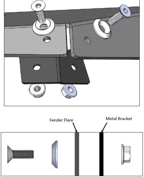 SEIZMIK 67-10009 Fender Flare-5