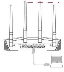 Asustek Computer RT AX57 Wireless AX3000 Dual Band Gigabit Router- figr9