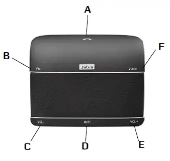 JABRA FREEWAY Front view